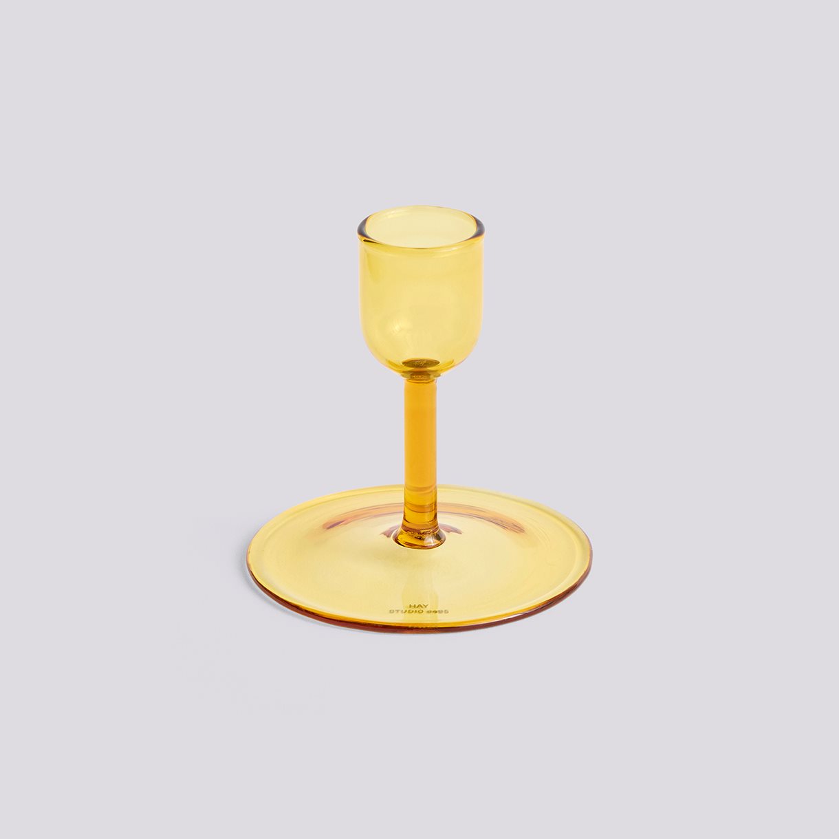 Tiny Candleholder-Straight-Yellow