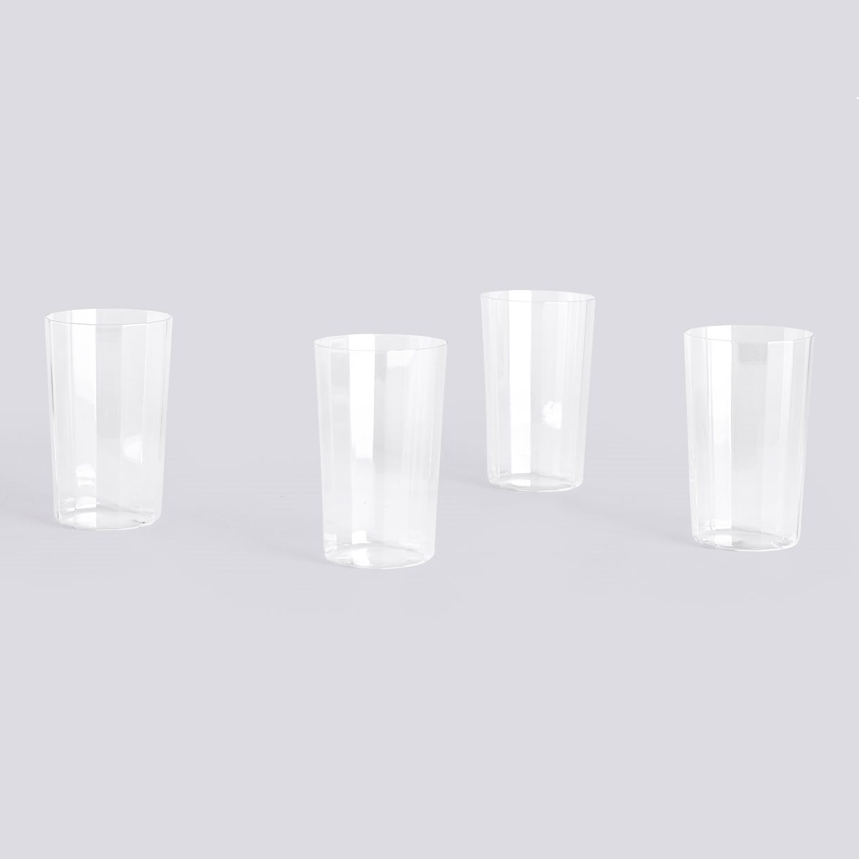Angle Glass-Set of 4 Large H13-Clear