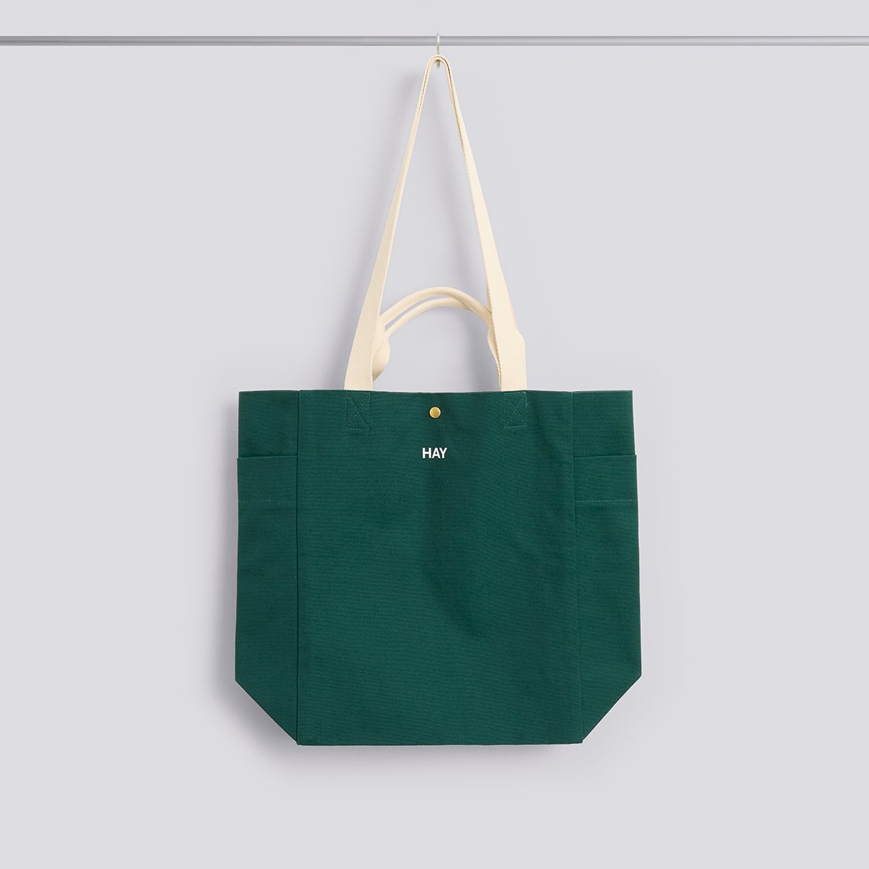 Everyday Tote Bag-Medium-Dark green