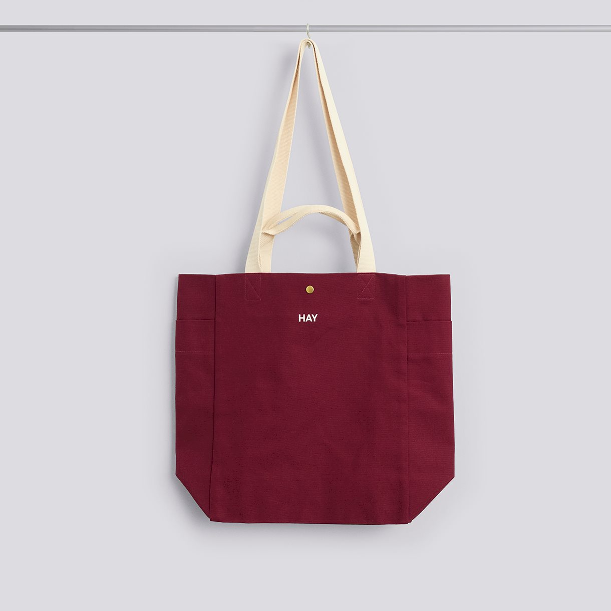 Everyday Tote Bag-Medium-Burgundy