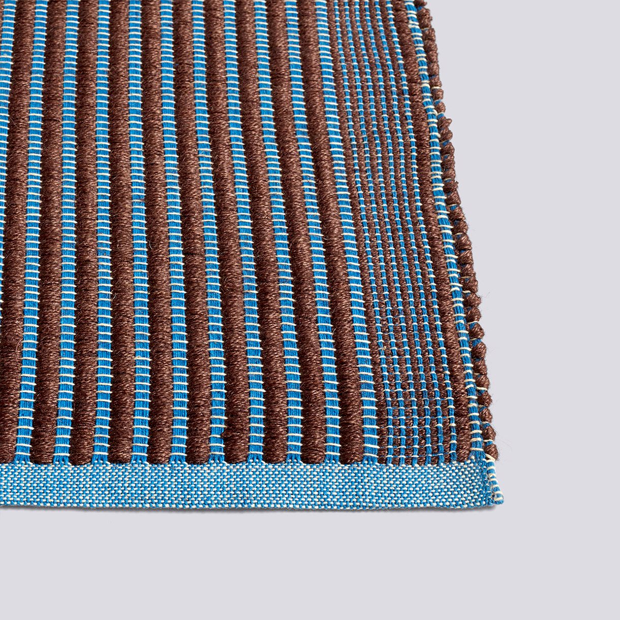 Tapis-140 x 200-Chestnut and blue