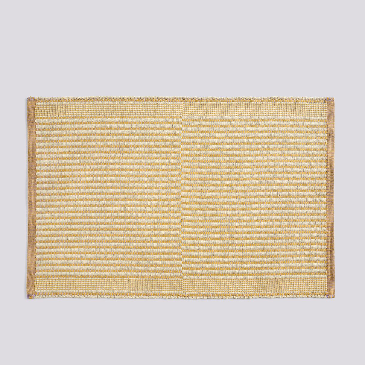 Tapis Mat-60 x 95-Off-white and lavender