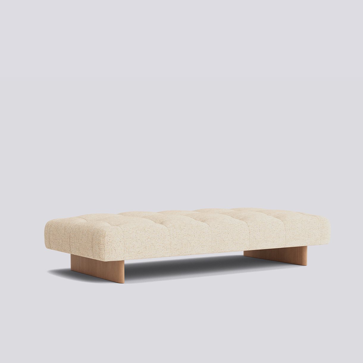 Quilton Lift Daybed Water-based lacquered oak base-Full upholstery-Bolgheri-LGG60