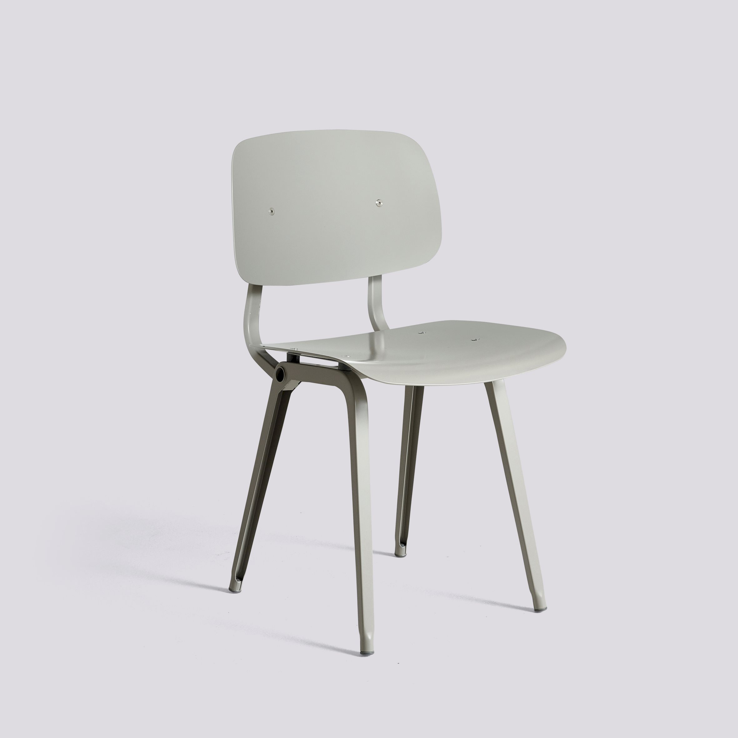 Revolt Beige powder coated steel base Standard glider 3.0-Beige recycled ABS seat/back