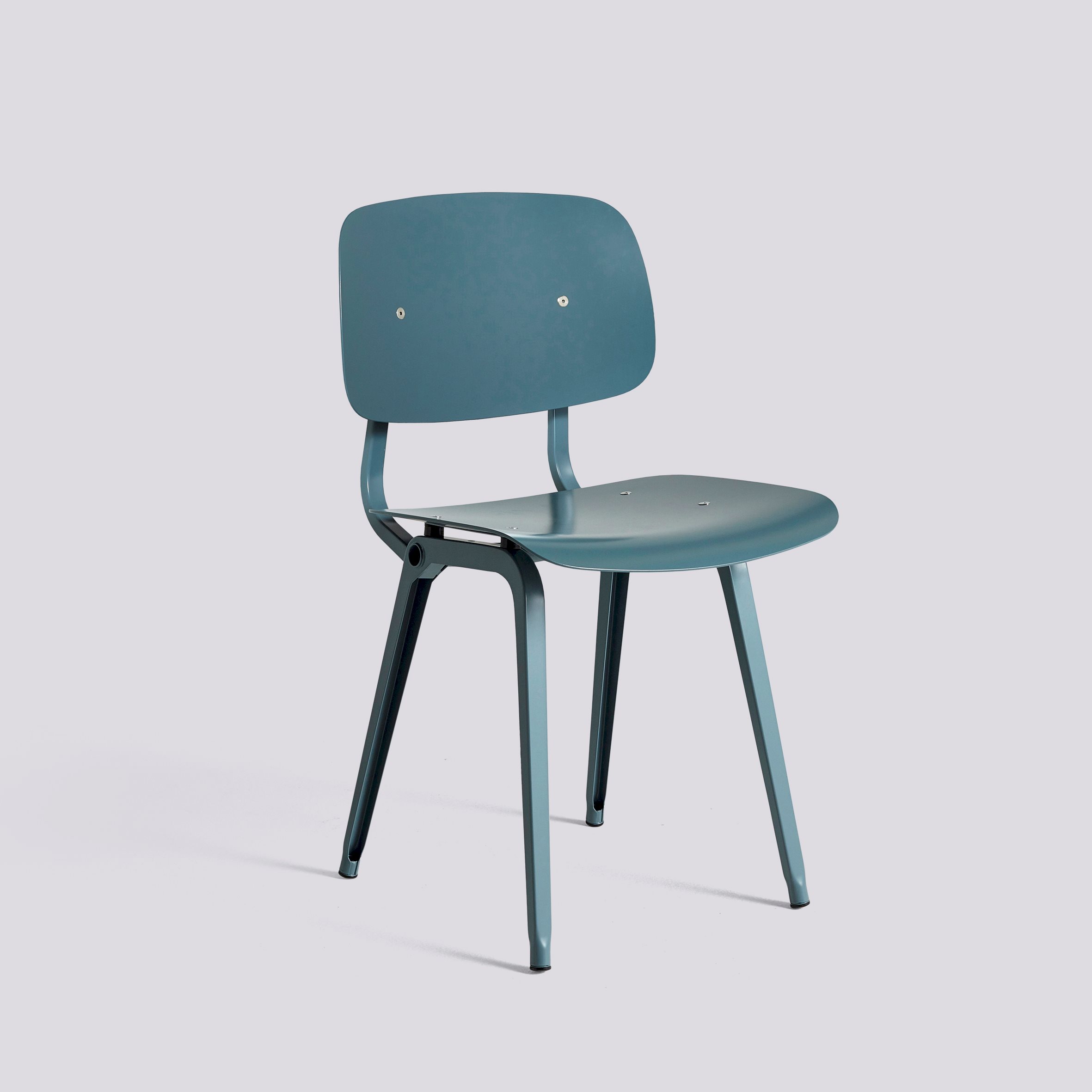 Revolt Ocean powder coated steel base Standard glider 3.0-Ocean recycled ABS seat/back