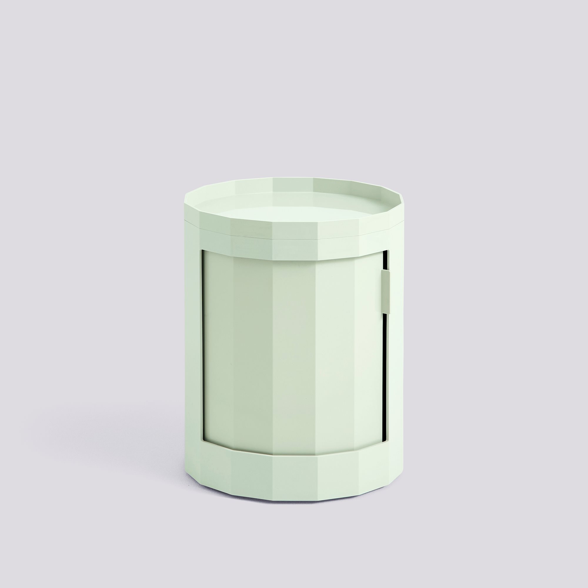 Facet Cabinet incl. feet and castors Low-Soft mint