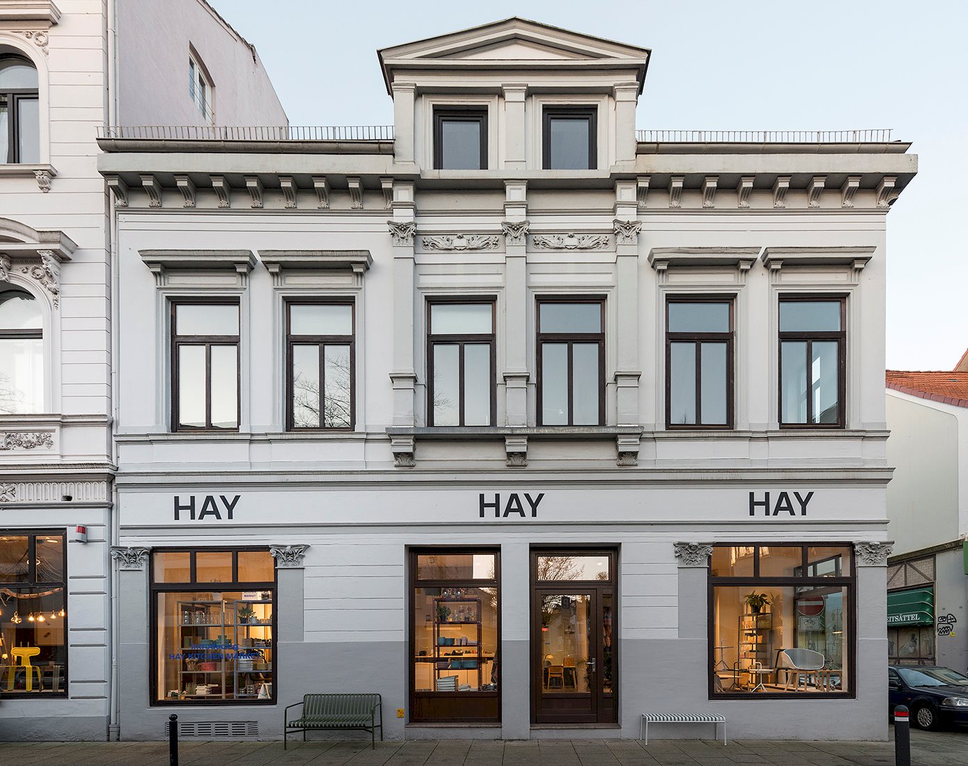 Entrance to HAY Bremen Store in Germany.