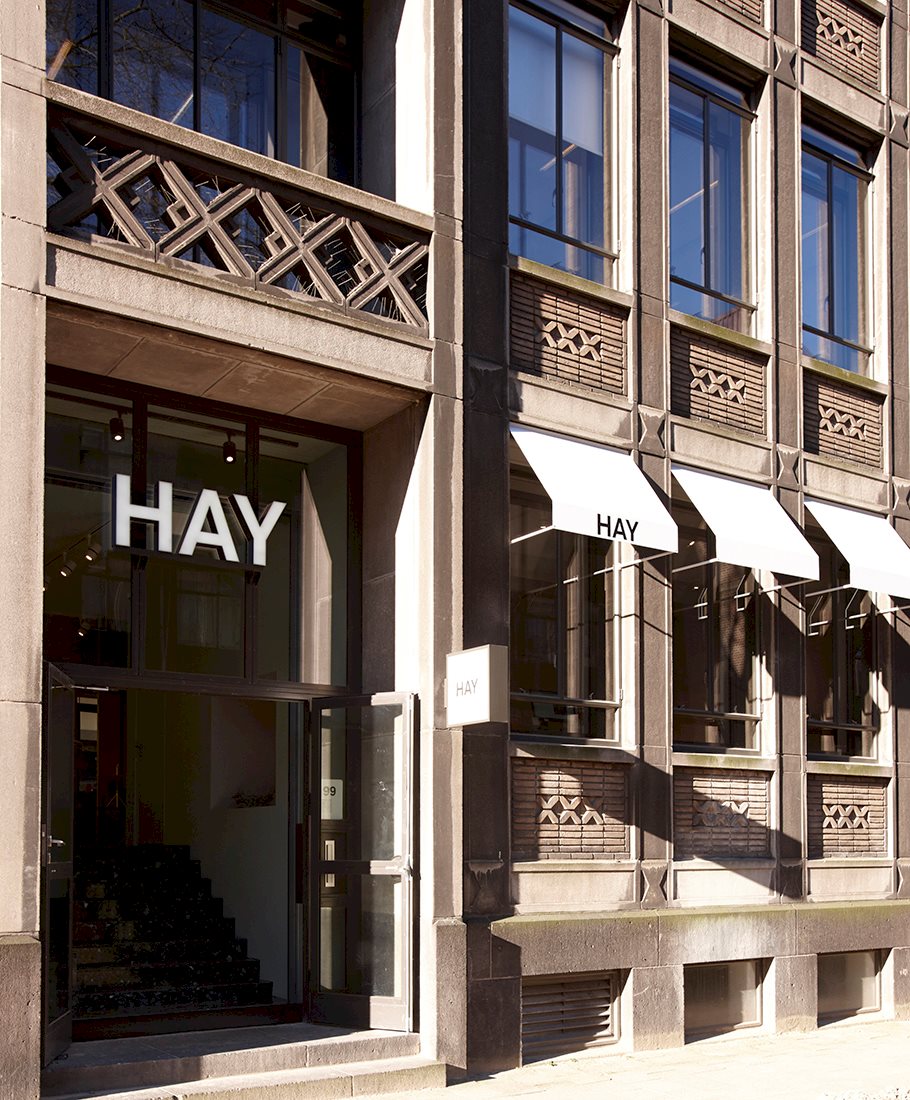 Entrance to the HAY Rotterdam Store in the Netherlands.