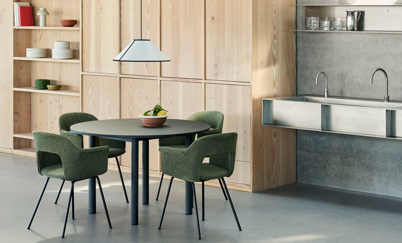 Annex Table Round / Layout Armchair 214 / Ava...