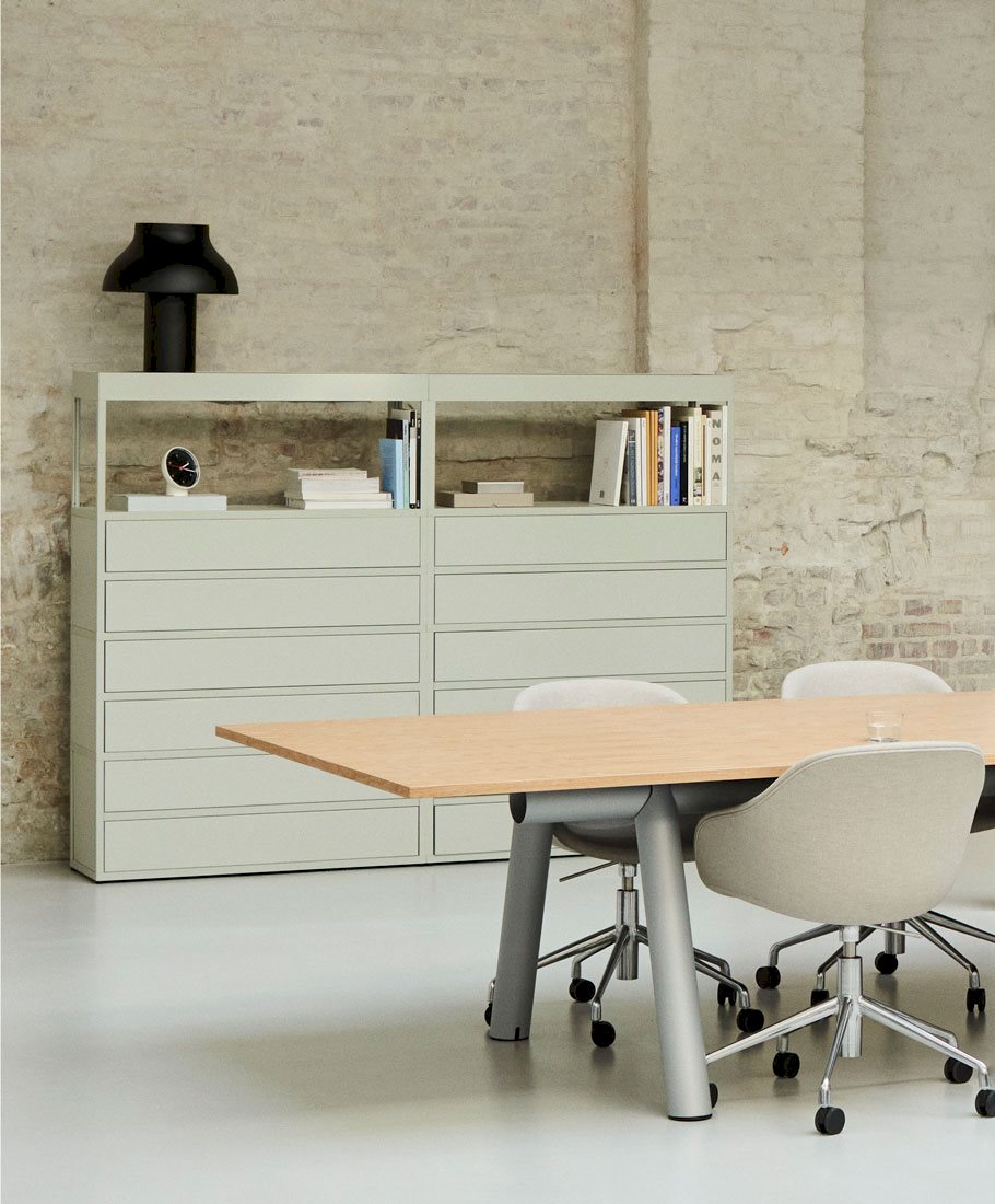 New Order Shelving System / AAC 253 / Boa Table...