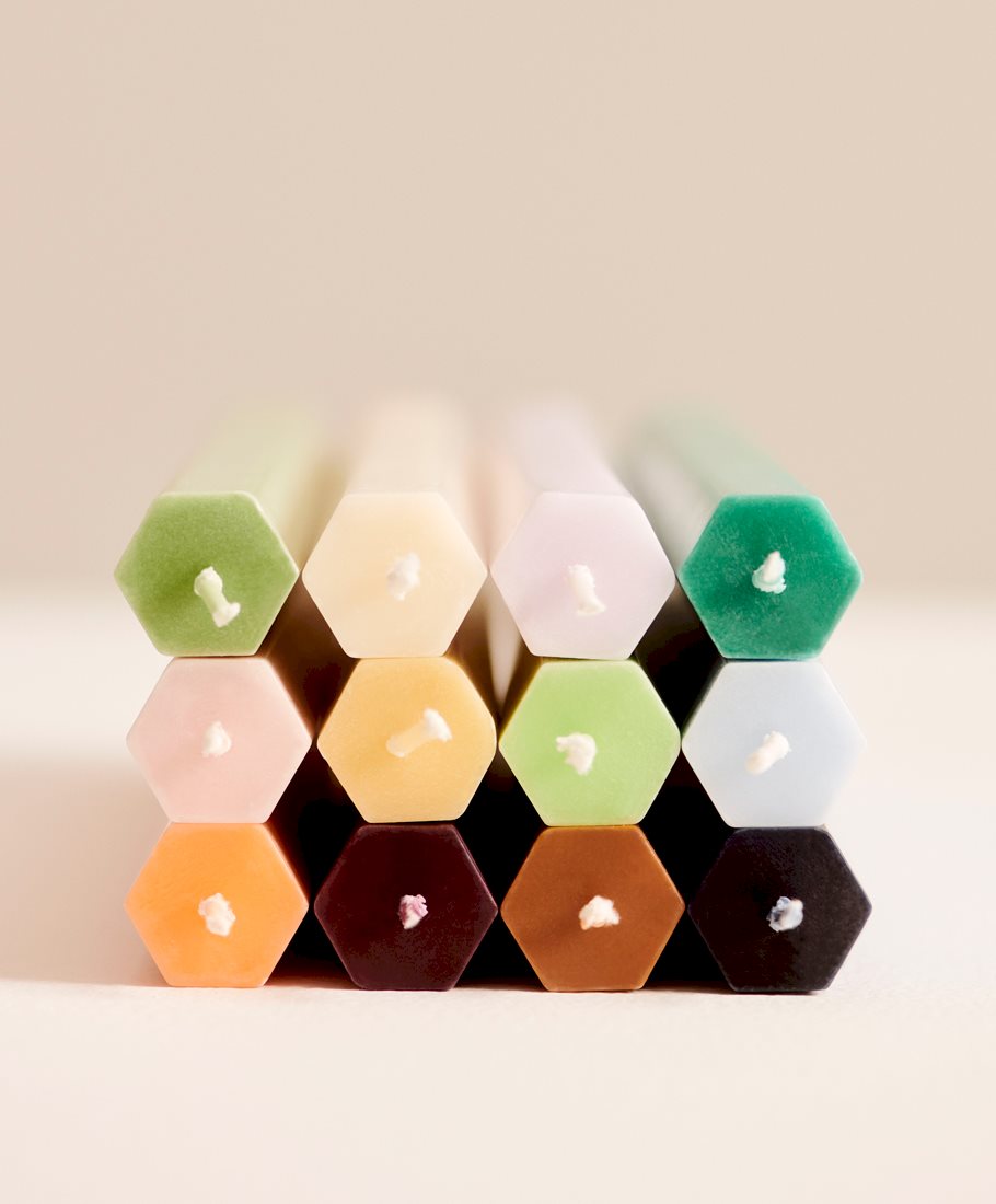 Hexagon Candle