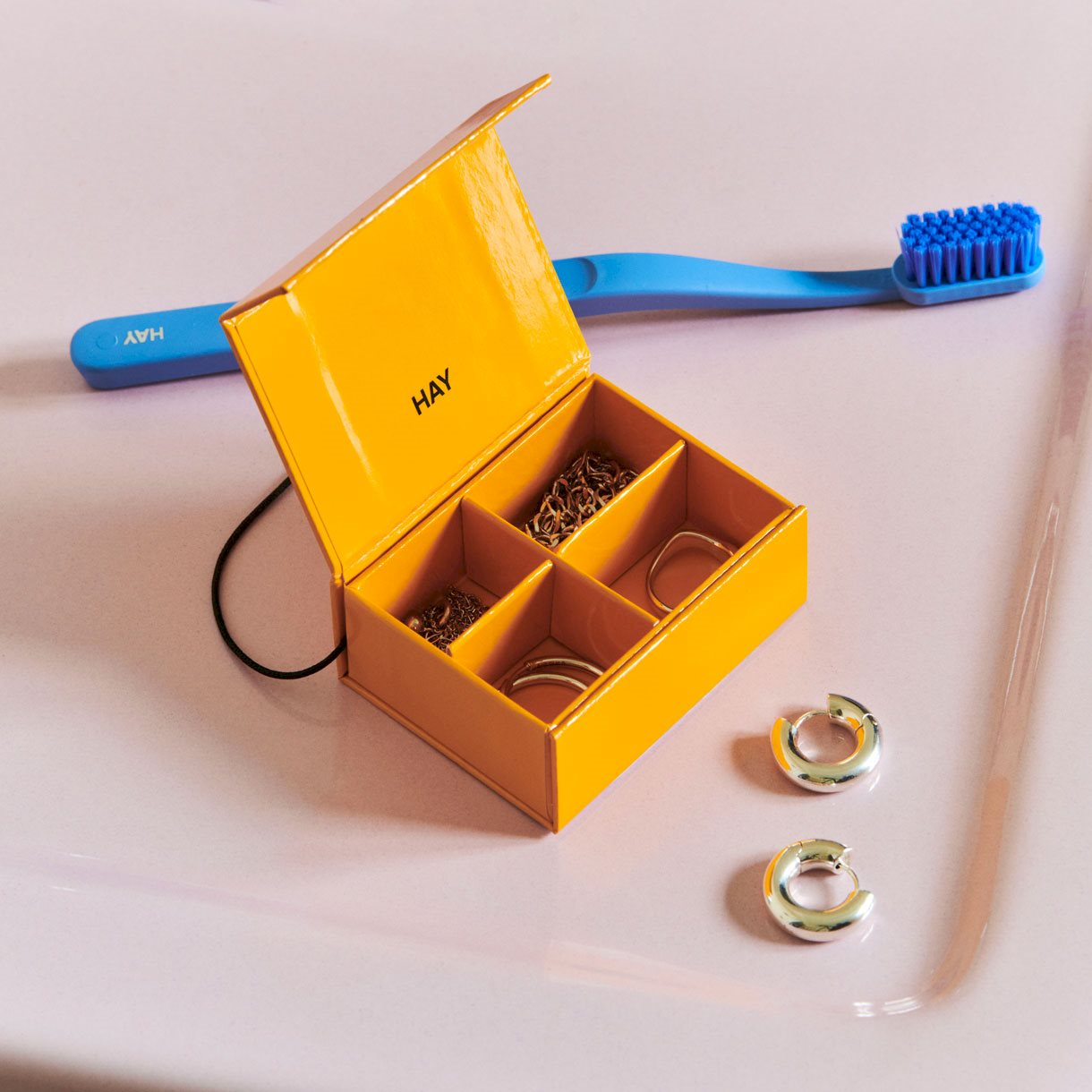 Colour Storage Travel Jewellery Box