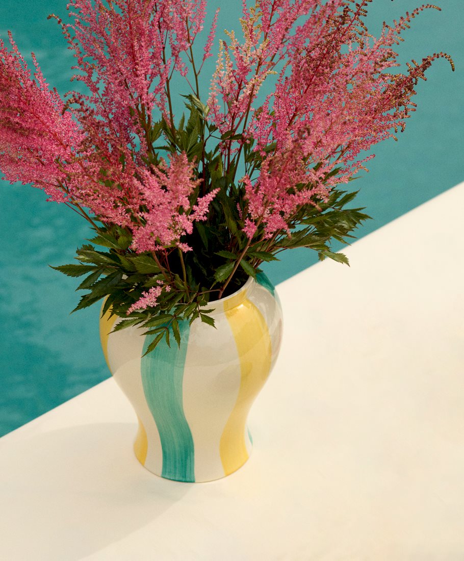 Sobremesa Stripe Vase