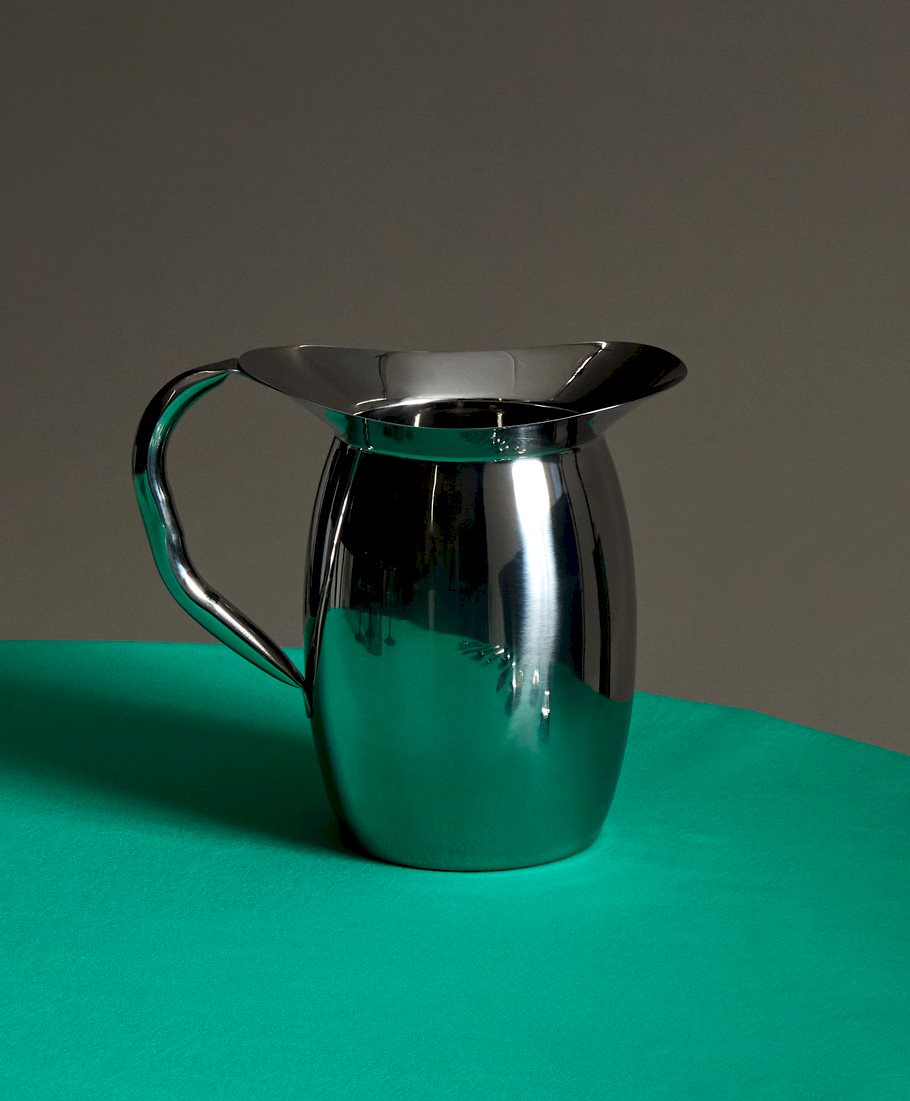 Indian Steel Pitcher