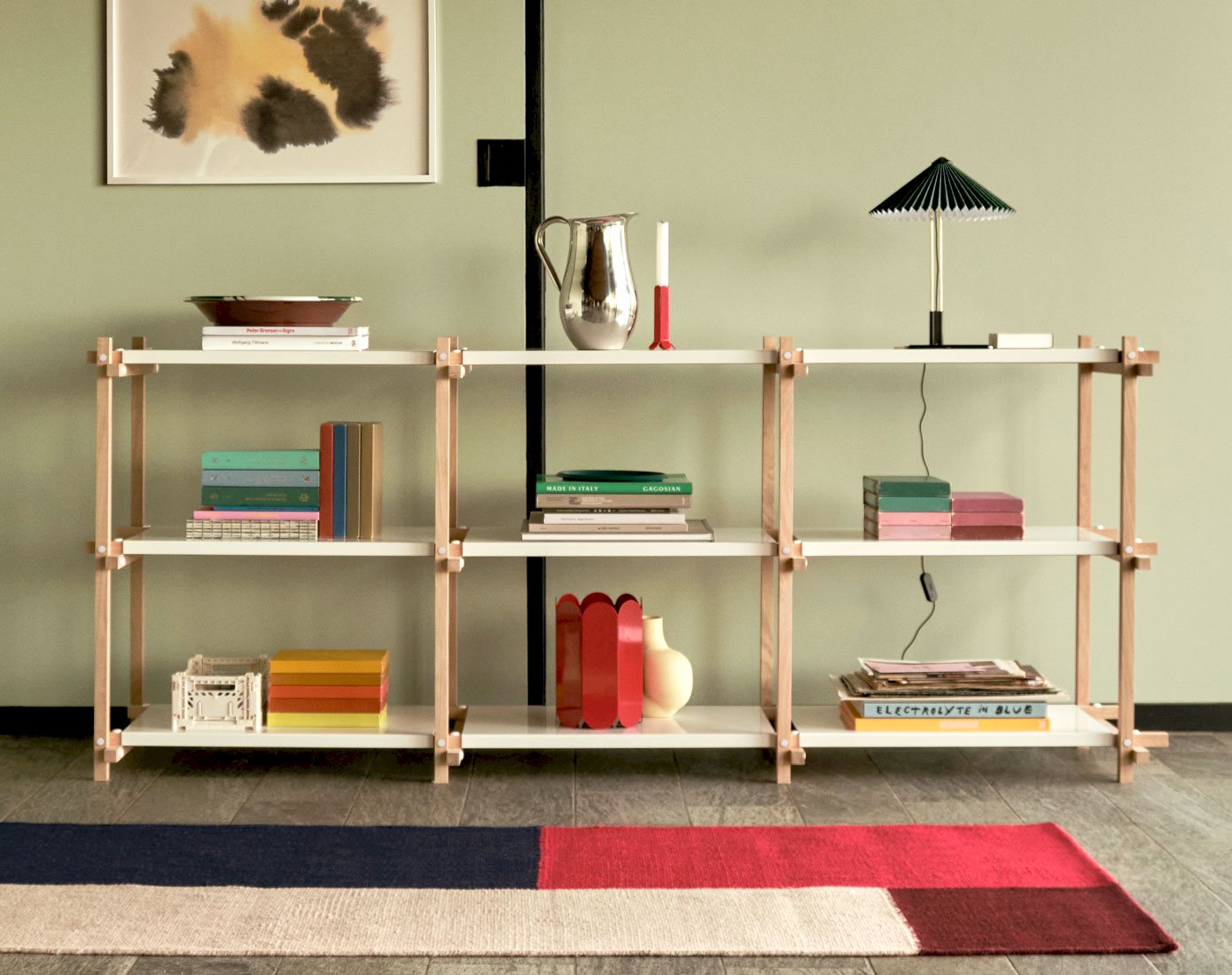 Woody Shelving