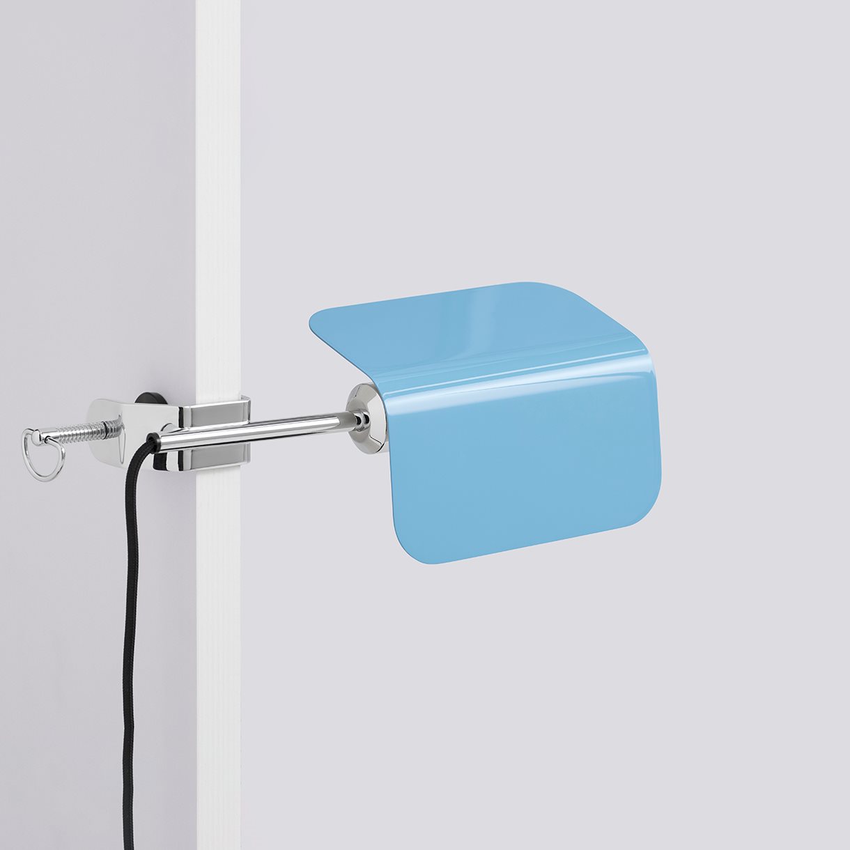 Apex Clip Lamp-Pastel blue