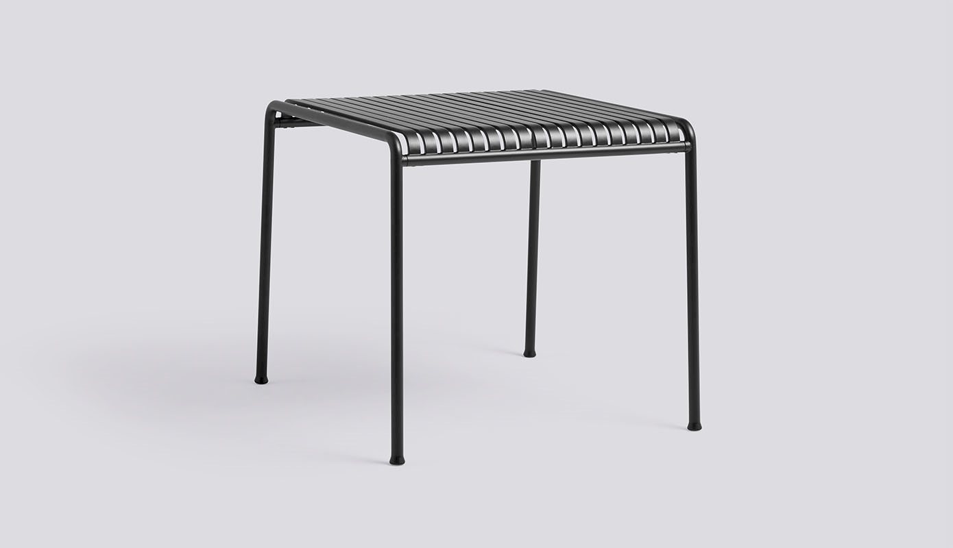 Palissade Table-L82,5 x W90 x H75 4 legs-Anthracite powder coated steel